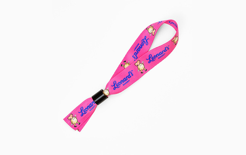 3/4" Full Color Sublimated Wristband with Locking Slider